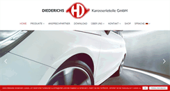 Desktop Screenshot of diederichs.com